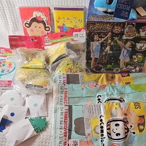 Colorful Party Supplies Set